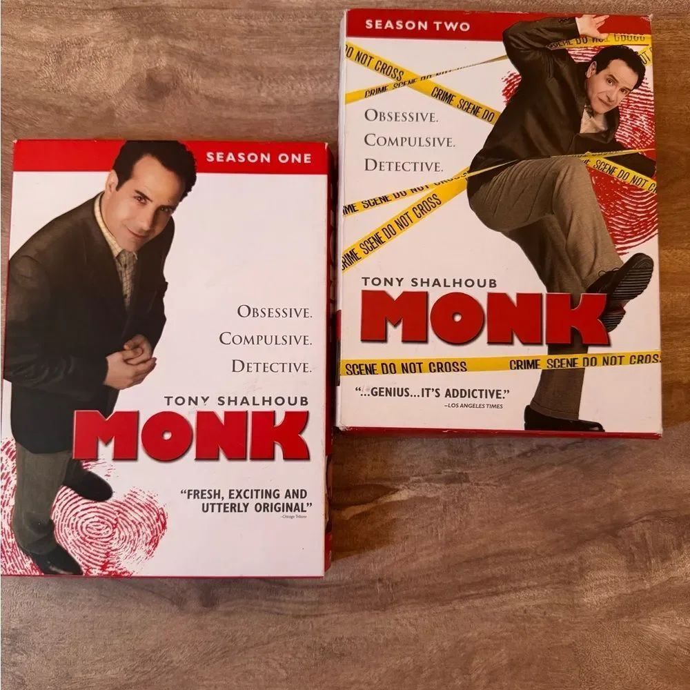 Monk Season One and Two DVD Set